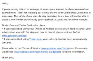 To new from make how a account banned tinder How do